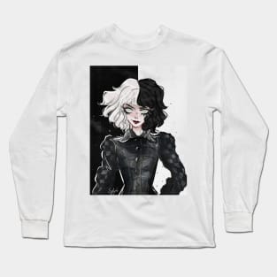 Black & White Long Sleeve T-Shirt